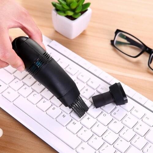 1pc usb keyboard cleaner mini computer vacuum usb keyboard brush vacuum cleaning computer kit tool to remove dust brush