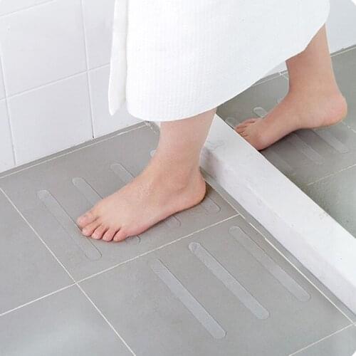 12Pcs Anti Slip Bath Mat Grip Stickers Bathroom Shower Floor PVC Anti Slip Pad Tape