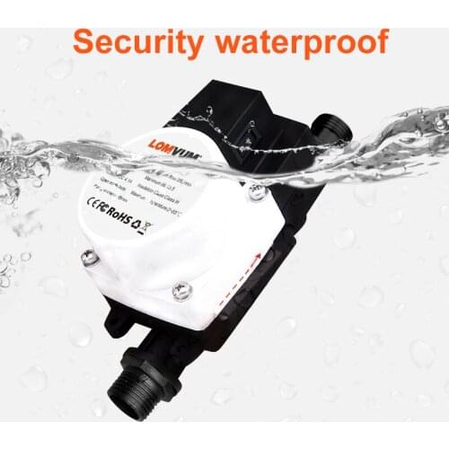 24V 65W EU Booster Pump Brushless Water Pump 13.5M Auto Pressure Controller IP56 Household Water Heater Boost for Home Fast