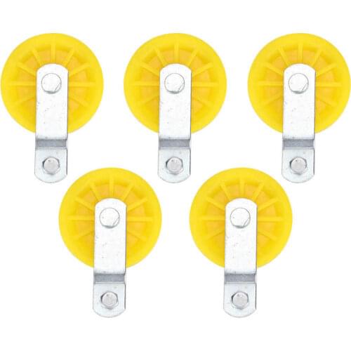 5PCS Large Metal Automatic Waterline Fixed Pulley for Livestock Farm Chicken House