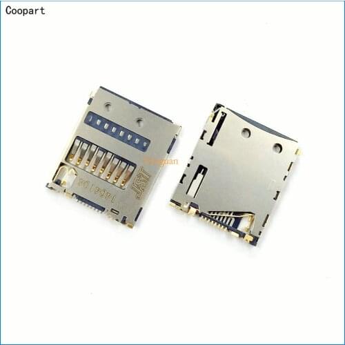 5pcs/lot Coopart New SD card Socket reader Tray Holder Slot Replacement for Sony Xperia Z Z1 Z2 Z3C Z3 mini Compact D5803 D5833