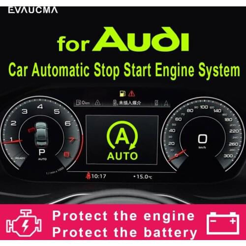 Car Automatic Stop Start Engine System For Audi A3 8V A4 S4 RS4 B9 A5 S5 RS5 Q2 Q3 Control Sensor Plug Stop Canceller Eliminator