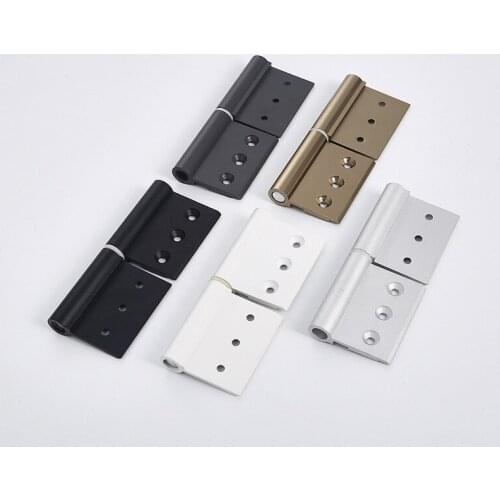 Spot aluminum alloy wooden door hinge office glass partition accessories door and window hinge
