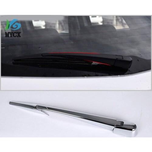 For Mazda CX-3 CX3 2016 2017 2018 Chrome Rear Window Windscreen Wiper Arm Blade Cover Trim Overlay Molding Decoration Protector