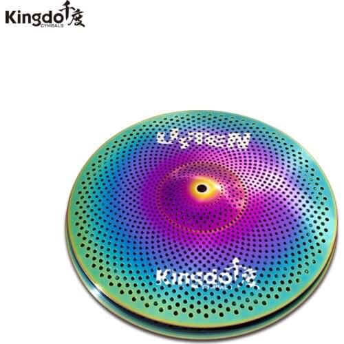 Hot sale 14" hihat mute cymbalst ,low volume cymbals for drum set