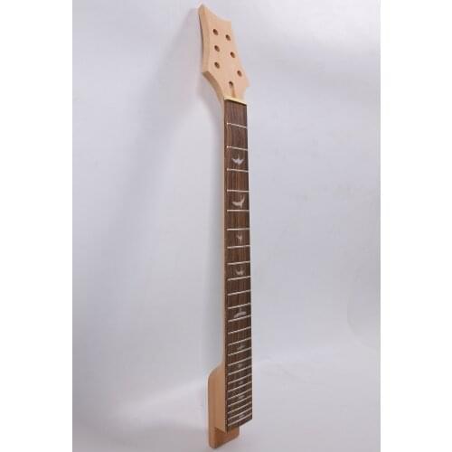 1pcs electric guitar neck solid wood 24 fret 24.75'' 25.5 inch Truss Rod rose wood #765