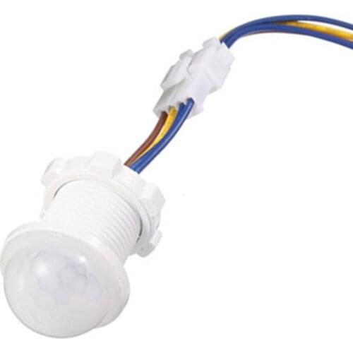 Mini Closet PIR Sensor Detector Smart Switch 110V 220V LED PIR Infrared Motion Sensor Detection Automatic Sensor Light Switch