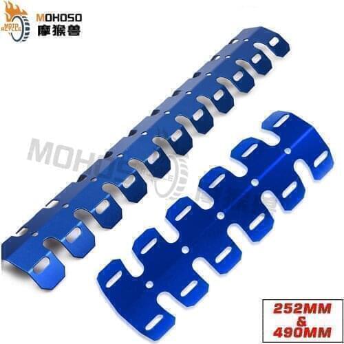 Motorcycle Exhaust Muffler Pipe crash Leg Protector Heat Shield Cover For Yamaha YZ 125 TTR600 XT250X TRICKER DT230 LANZA YFZ450