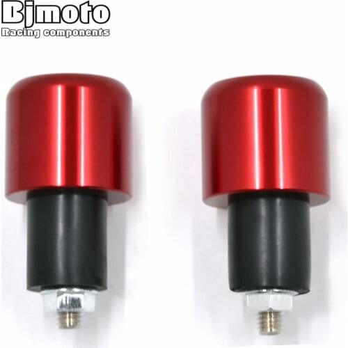 7/8" 22mm Motorcycle Handle Bar End Handlebar Grips ends Sliders Cap Plug Universal For Yamaha Honda Suzuki For BMW Ducati