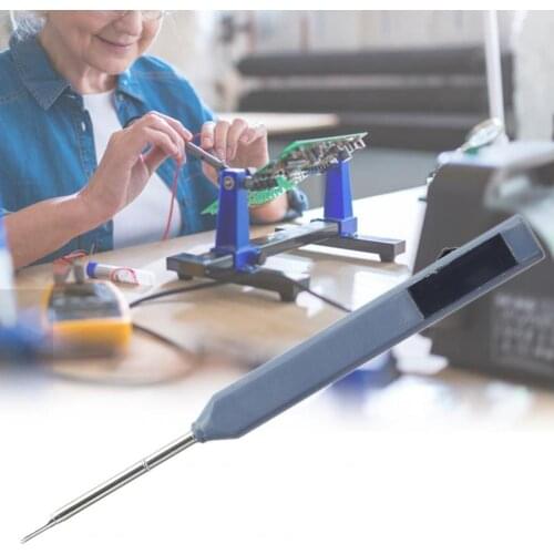 USB Soldering Iron Pen Stable Performance 40W Max OLED Display Mobile Portable Electric Soldering Iron for Household Repair Tool