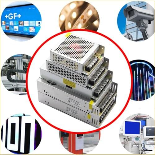 Voltage Converter Power Supply Adapter LED TV Driver Board 220V to 5V / 12V / 24V Switching Power Supply Light Transformer