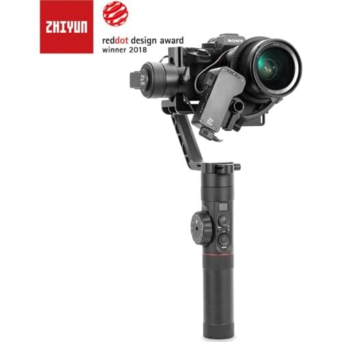 Zhiyun Official Crane 2 3-Axis Camera Stabilizer for All Models of DSLR Mirrorless Camera Canon 5D2/3/4 with Servo Follow Focus
