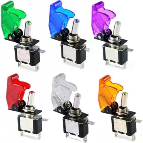 1 PCS 12 V 20A Auto Auto Cover LED Light SPST Toggle Tuimelschakelaar Controle ON/Off Duurzaam Nieuwe TM