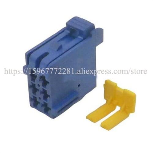 10SET 968307-2 car Male female wire 6 pin connector automotive Plugs socket Fuse box Wire harness Soft include 6 terminals