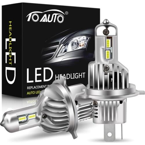 2pcs H7 Led Headlight Bulbs H1 H3 H11 H4 Led Lamp 9005/HB3 9006/HB4 Led Canbus CSP Chips 16000LM 50W Car Headlight Bulbs