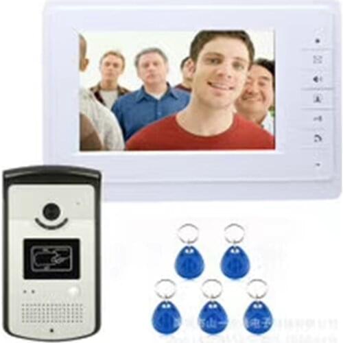 7 Inch ID Card Access Control Video DOOR Phone