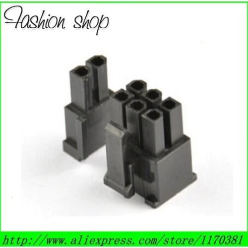 Free shipping PC 8 (6+2) Pin PCI-E VGA Female Computer Power cable connector