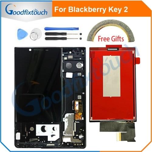 For Blackberry Key 2 Key2 LCD Display+Touch Screen Digitizer Assembly With Frame For Blackberry Key Two Keytwo Replacement Parts