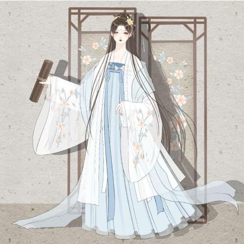 Ancient Chinese Dance Costume Women Fairy Princess Cosplay Hanfu Dress Vintage Tang Suit Girl Noble Female Folk Dance Dress