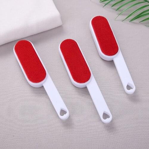 Double-sided Lint Remover Hair Pick-Up Brush for Pet Dust Velvet Lint Removing Clothes Bola de pelo de doble cara H99F