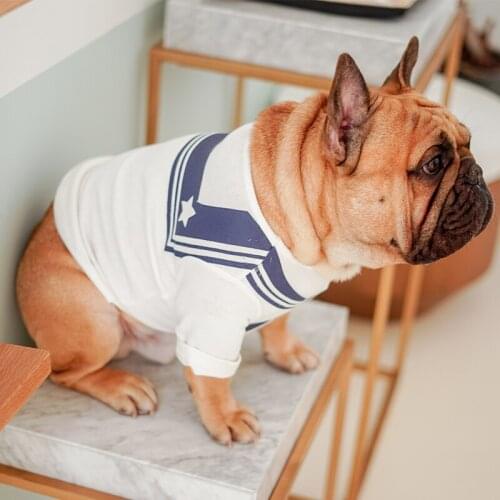 [MPK Dog T-shirts] Japanese Design Dog T-shirt, Pet School Uniform