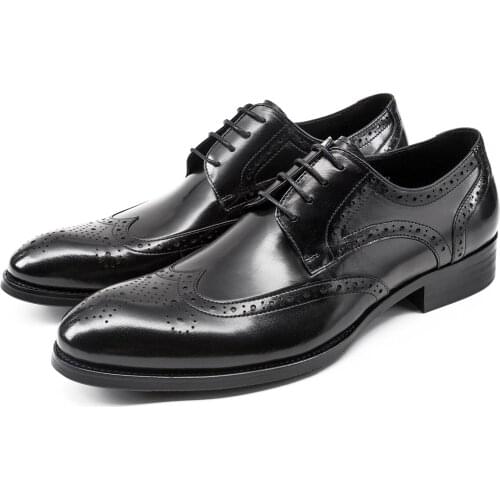 Hanmce Mens Leather Shoes
