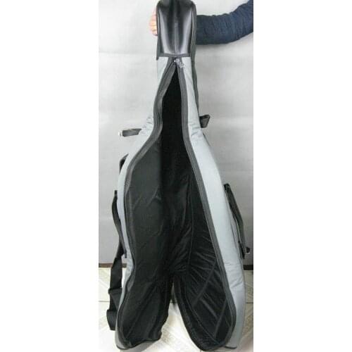 Nice thick soft cello bag,Hight grade cello soft sponge bag 4/4,shoulder straps