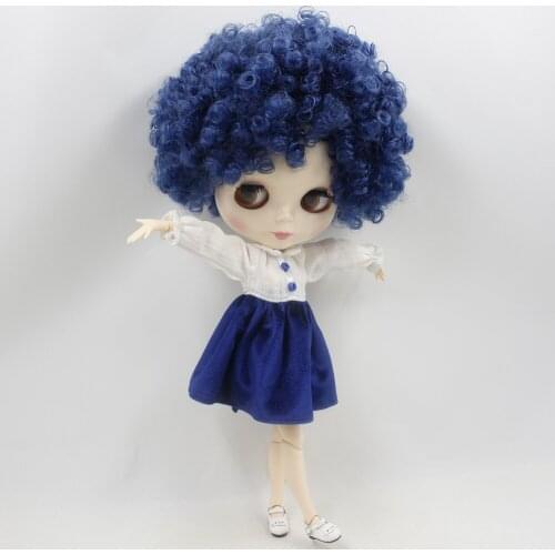 ICY DBS Blyth doll No.BL6221Blue Afro hair JOINT body White skin Neo 1/6 BJD ob24 anime girl