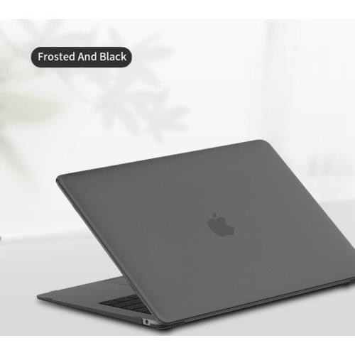 Matte Frosted Case Laptop Case for Apple MacBook Air Pro 16 15 13 12 Inch Case New Pro 13 A2289 A2159 2020 Cover with Touch Bar