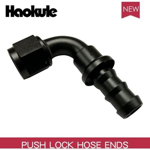 6AN/AN6 90degree reusable hose ends(GBE0209-9006),High quality aluminum oil cooler hose fitting