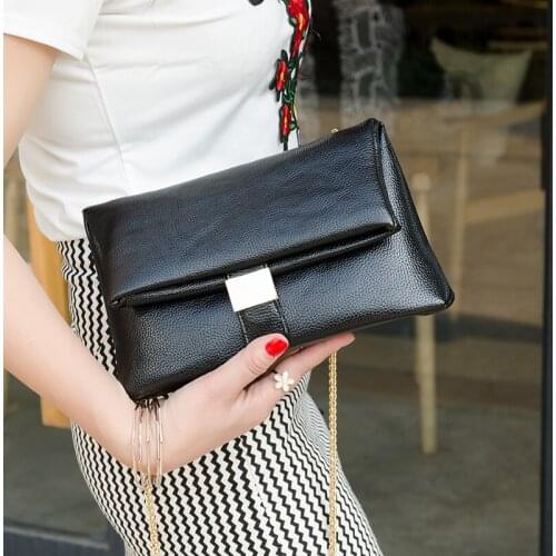 Fashion brief bag female 2020 mini chain cross-body shoulder bag small bag all-match personality air bag