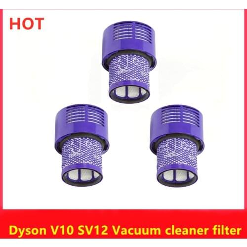 Washable Filter Hepa For Dyson V10 SV12 Cyclone Animal Absolute Total Clean Vacuum Cleaner Filters Replacement of spare parts