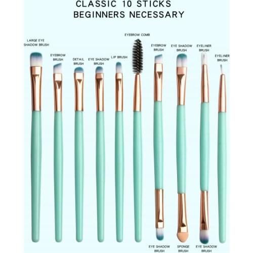 Makeup Brushes Set Eye Shadow Blending Eyeliner Eyelash Eyebrow Eye Make Up Brush Professional Tools Kit Cosmetic Maquiagem