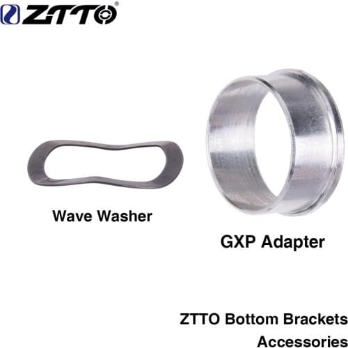 AEsport Bottom Brackets Accessories GXP Adapter Wave Washer 0.5mm for Road Mountain bike K7 GXP 24 22mm chainset