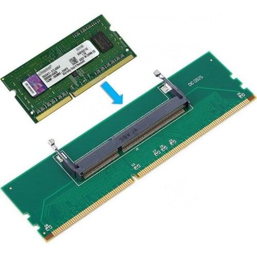 New 1pc DDR3 Laptop SO-DIMM to Desktop DIMM Memory RAM Connector Adapter DDR3 Wholesale Drop Shipping