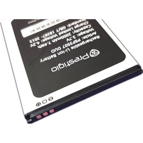 New PSP3507 DUO Battery For Prestigio Wize N3 PSP3527 DUO PSP3527DUO PSP5502 Muze A5 Phone Battery Replace +Tracking Number
