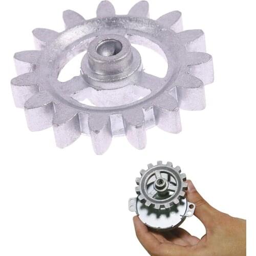 Useful Durable Gear Heat Resistant Accessories Barbecue Frame Gear DIY Parts Automatic Revolving Mini Hardware Wheel Aluminum