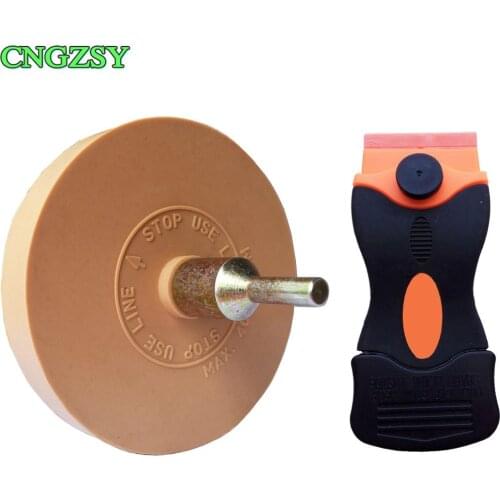 Sticker Remover Decal Eraser Wheel Pinstripe Tool Vinyl Stripe Adhesive Tape Graphics Off Removal for Cars Window Door E24+E15