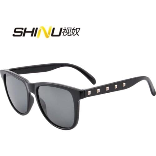 SHINU Polarized sunglasses men women myopia sunglasses fashion design sunglasses fishing driving eyeglasses custom CYL