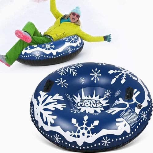Oversized 43-inch Snow Tube Inflatable Snow Ring For Children And Adults Cold-resistant Material Skis Winter Ski Sports Products