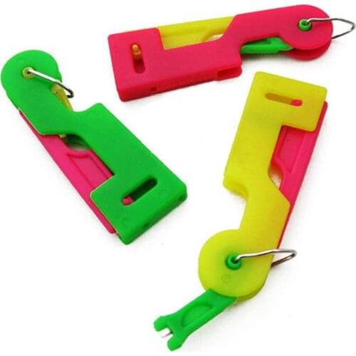 Threader Sewing Use Tool Elderly Guide Needle Easy Device Automatic Needle Threader Sewing Accessories