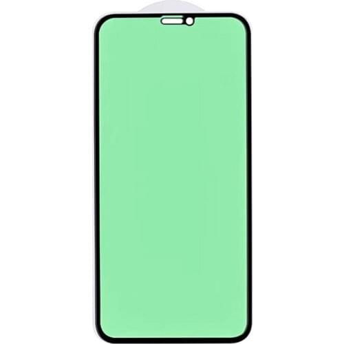 Anti-Blue Light Green Tempered Glass for iPhone 6 7 8 Plus iPhone X XR 11 12 Mini Pro Max Eye Protection Film