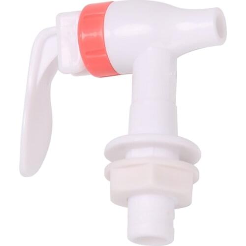 Spare Part Faucet Plastic Tap Drain Tap Dispenser White Pink