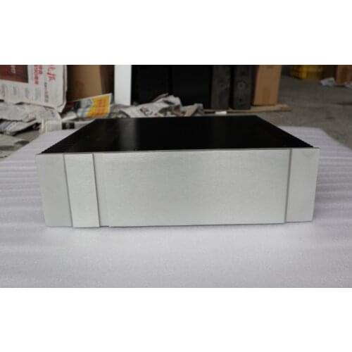 ZEROZONE Full Aluminum Enclosure Class A Power Amplifier Chassis 430*200*411mm L10-17