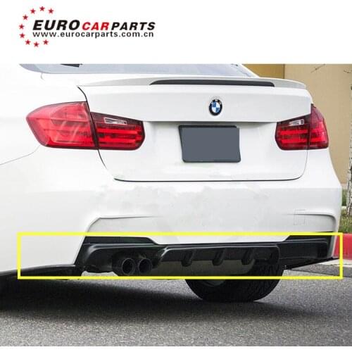 2012-2015 year 3Series F30 M-Tech DP Style Rear Bumper Lip Diffuser Carbon Fiber diffuser for 3Series F30 M-Tech