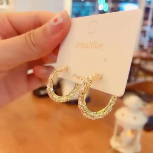 2021 new retro gold ladies multi-drop earrings jewelry popular ear clip gifts Womens Earrings Fashion Simple Women jewelry