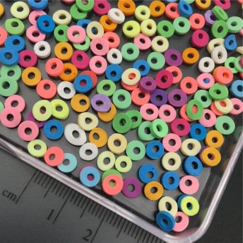 60g Hollow Circle Polymerclay,Soft Clay Sprinkles For Kids Diy/Craft Diy Making/Nail Art/Scrapbook Decoration/Craft Filler