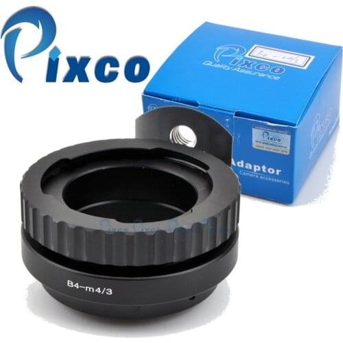 Lens Adapter Suit For B4 2/3" For Canon For Fujinon ENG Lens to Suit f or Micro Four Thirds 4/3 Camera