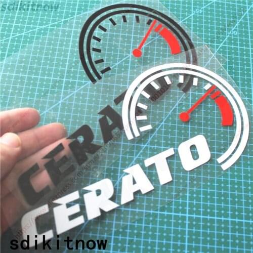 Car Dash borad Decal Sticker Styling Front Rear windshield Decoration For kia cerato k3 2 3 2017 2018 2019 2011 accessories