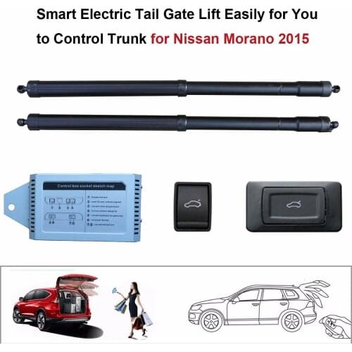 Car Smart Auto Electric Tail Gate Lift for Nissan Murano 2015 Control Set Height Avoid Pinch With Latch